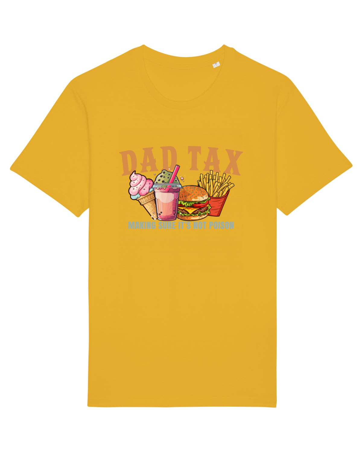 Tricou mânecă scurtă Unisex Rocker Spectra Yellow