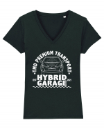 TMD Hybrid Garage Tricou mânecă scurtă guler V Damă Evoker