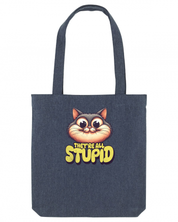 Pisica inteligenta. Toti sunt prosti Midnight Blue