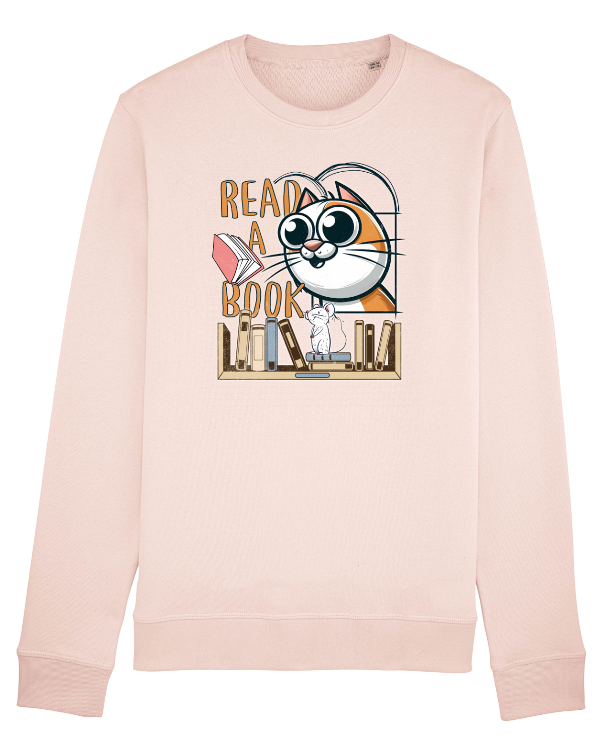 Bluză mânecă lungă Unisex Rise Candy Pink