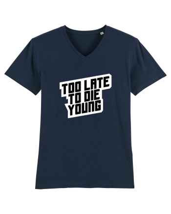 To late to die young Tricou mânecă scurtă guler V Bărbat Presenter