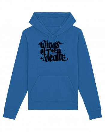 Wings of Death - grunge black Royal Blue