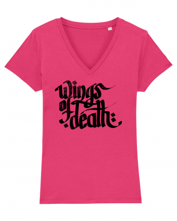 Wings of Death - grunge black Raspberry