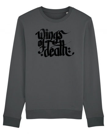 Wings of Death - grunge black Anthracite