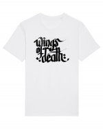 Wings of Death - grunge black Tricou mânecă scurtă Unisex Rocker