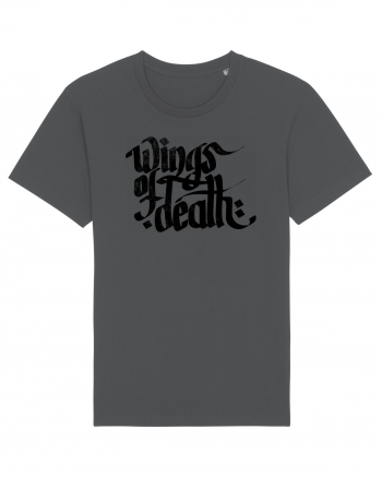 Wings of Death - grunge black Anthracite