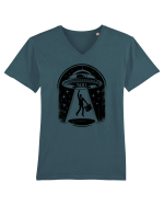 Taxi Tricou mânecă scurtă guler V Bărbat Presenter