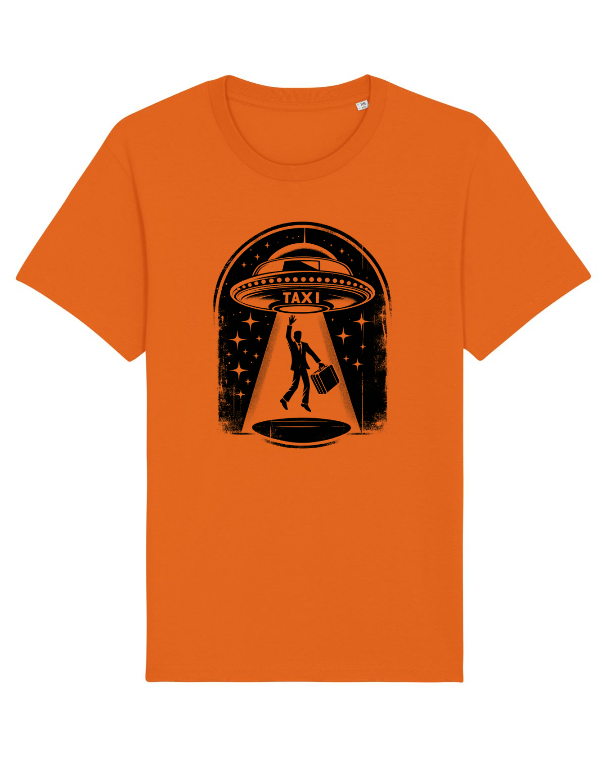 Tricou mânecă scurtă Unisex Rocker Bright Orange