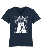 Taxi Tricou mânecă scurtă guler V Bărbat Presenter