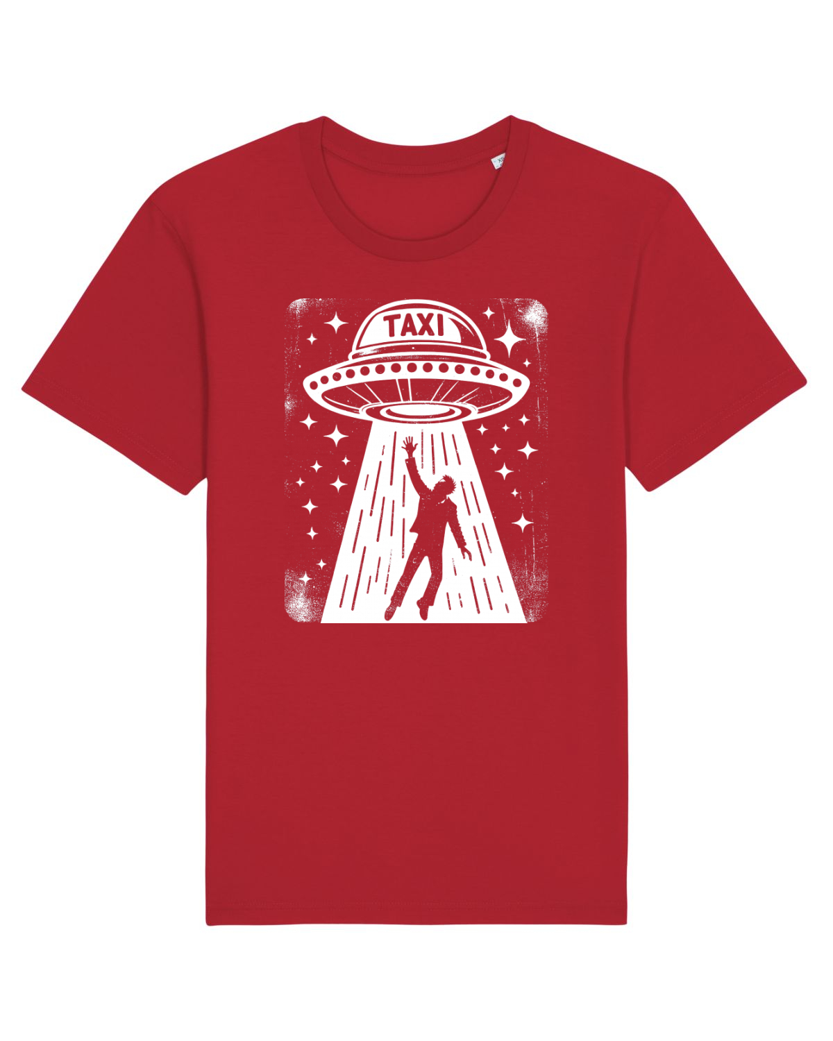 Tricou mânecă scurtă Unisex Rocker Red