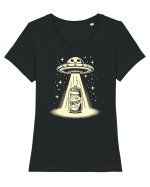 drive through Tricou mânecă scurtă guler larg fitted Damă Expresser