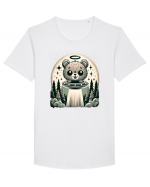 Choose the bear Tricou mânecă scurtă guler larg Bărbat Skater