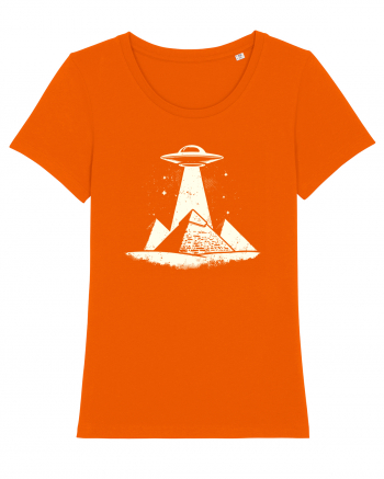 Piramide Egipt Alien encounter Bright Orange