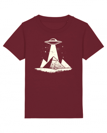 Piramide Egipt Alien encounter Burgundy