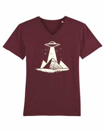 Piramide Egipt Alien encounter Burgundy