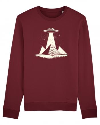 Piramide Egipt Alien encounter Burgundy