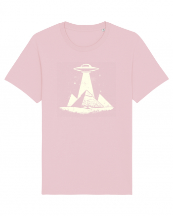 Piramide Egipt Alien encounter Cotton Pink