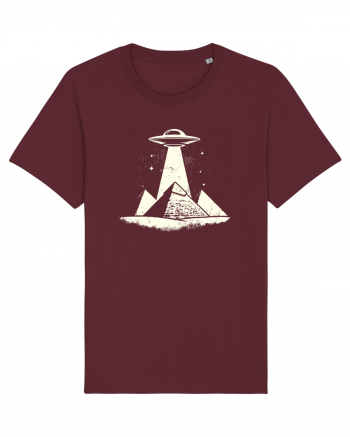 Piramide Egipt Alien encounter Burgundy