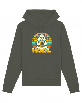 HODL crypto retro life Khaki