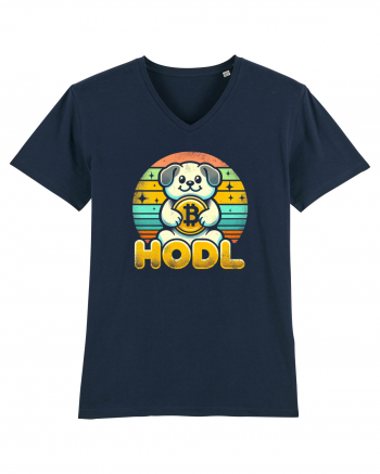 HODL crypto retro life French Navy