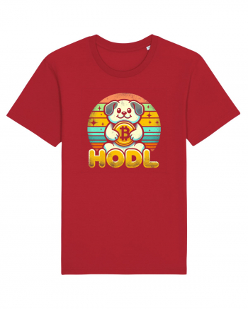 HODL crypto retro life Red