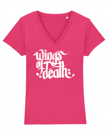 Wings of Death - grunge white Raspberry