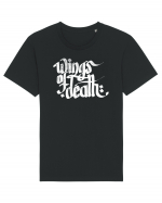 Wings of Death - grunge white Tricou mânecă scurtă Unisex Rocker