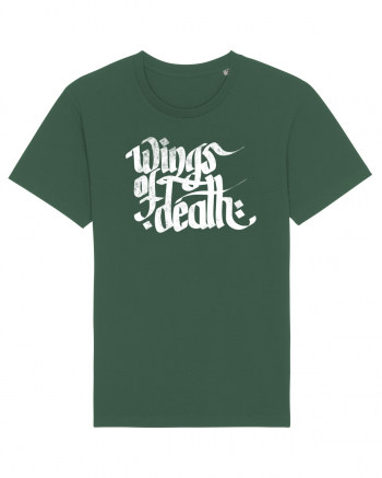 Wings of Death - grunge white Bottle Green