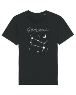 Zodiacal - Constelație Zodia Gemeni Tricou mânecă scurtă Unisex Rocker
