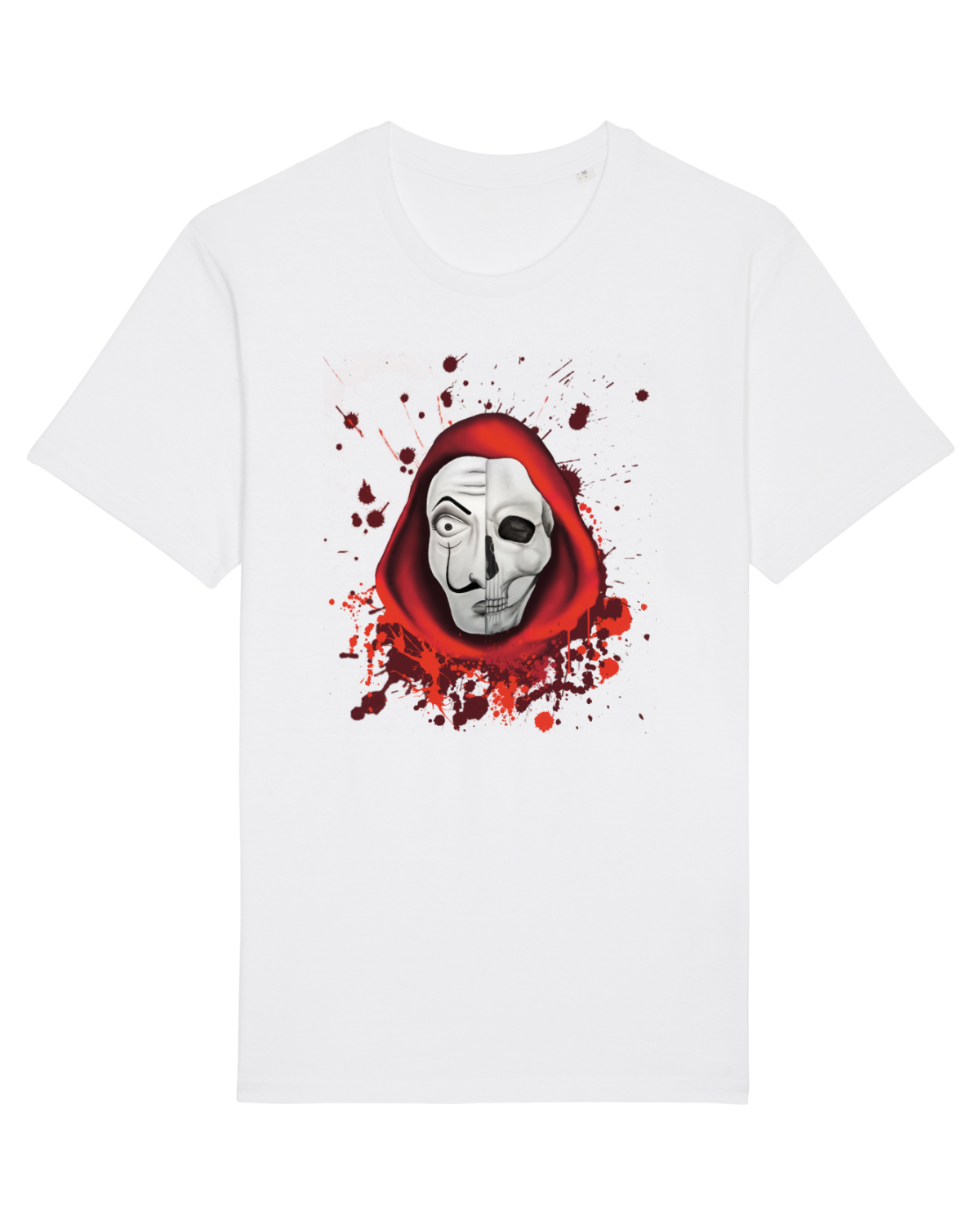 Tricou mânecă scurtă Unisex Rocker White