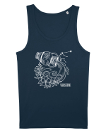 Zodiac Floral - Zodia Vărsător - pt culori inchise Maiou Bărbat Runs