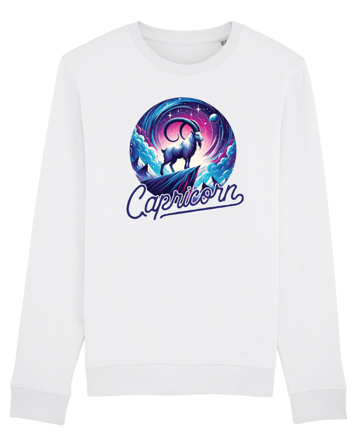 Bluză mânecă lungă Unisex Rise White