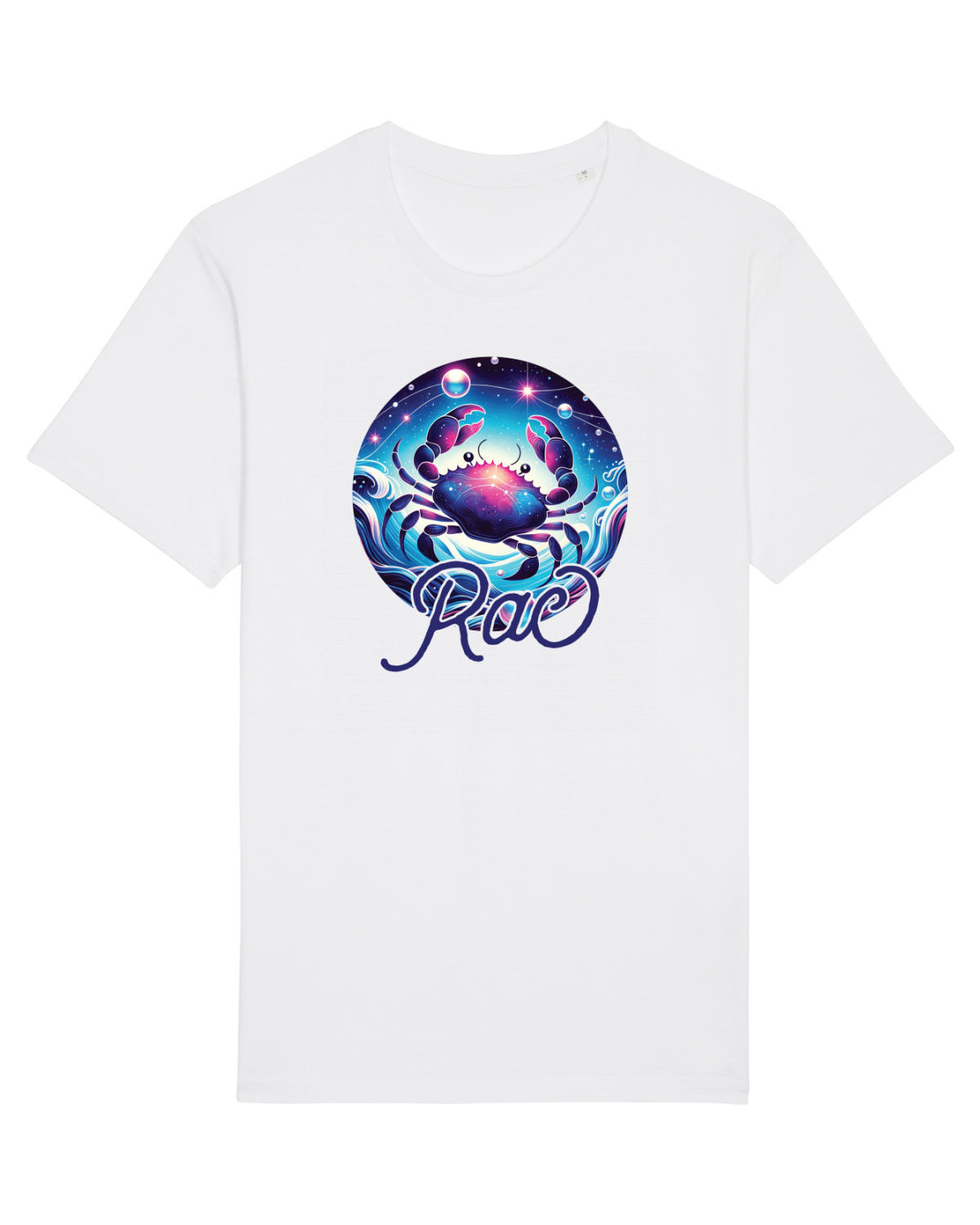 Tricou mânecă scurtă Unisex Rocker White