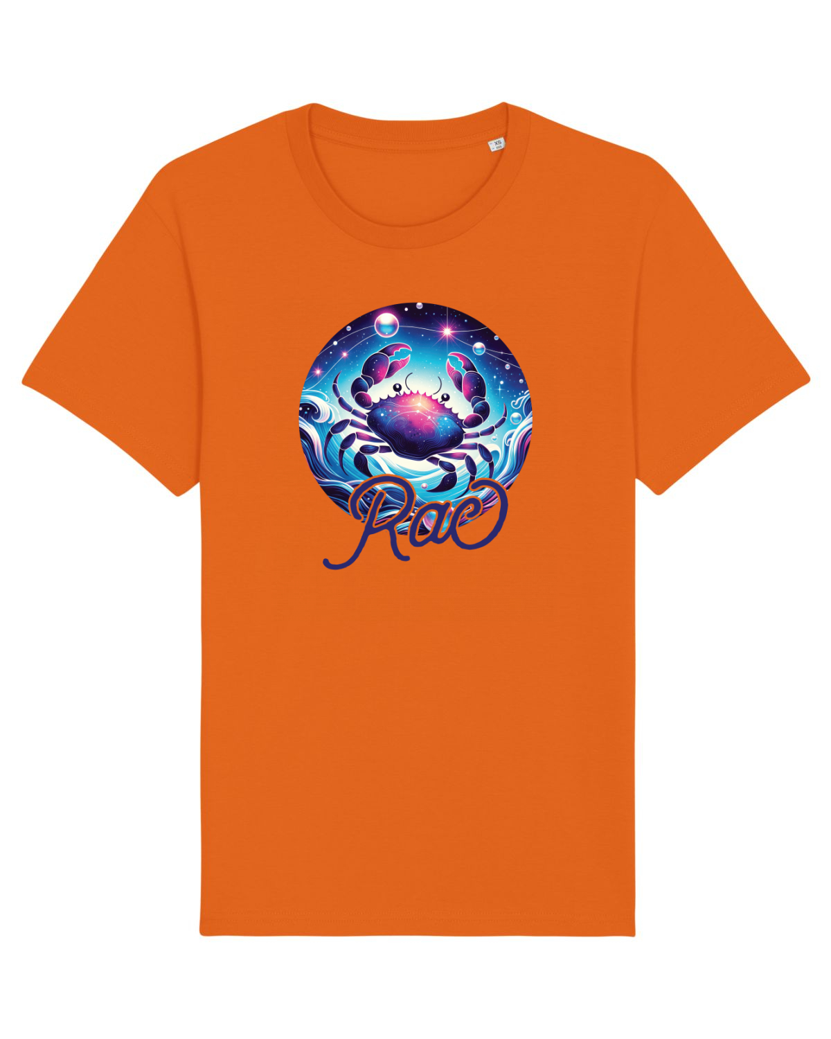 Tricou mânecă scurtă Unisex Rocker Bright Orange