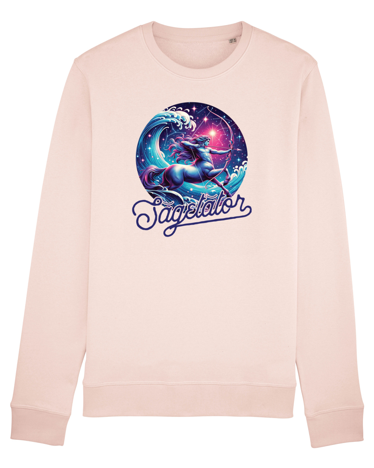 Bluză mânecă lungă Unisex Rise Candy Pink