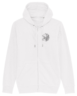 Zodiac elegant și minimalist - Zodia Scorpion Hanorac cu fermoar Unisex Connector