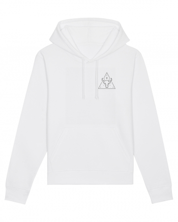 Zodiac minimalist geometric - Zodia Taur White