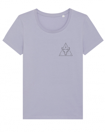 Zodiac minimalist geometric - Zodia Taur Lavender