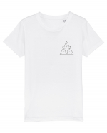 Zodiac minimalist geometric - Zodia Taur Tricou mânecă scurtă  Copii Mini Creator