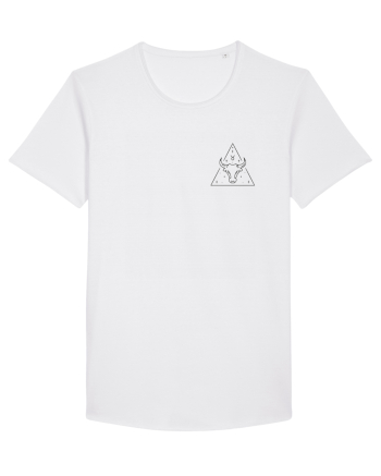 Zodiac minimalist geometric - Zodia Taur White