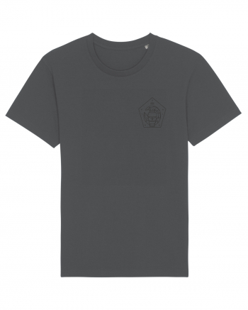 Zodiac minimalist geometric - Zodia Vărsător Anthracite