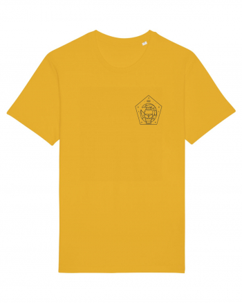 Zodiac minimalist geometric - Zodia Vărsător Spectra Yellow