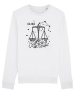 Zodiac Floral - Zodia Balanță Bluză mânecă lungă Unisex Rise