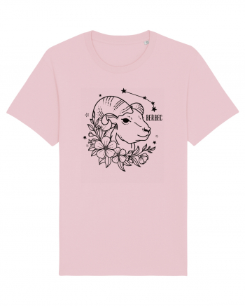 Zodiac Floral - Zodia Berbec Cotton Pink