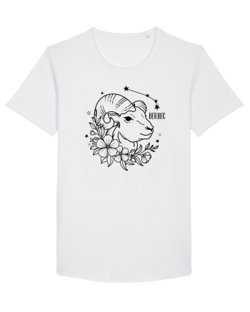 Zodiac Floral - Zodia Berbec White