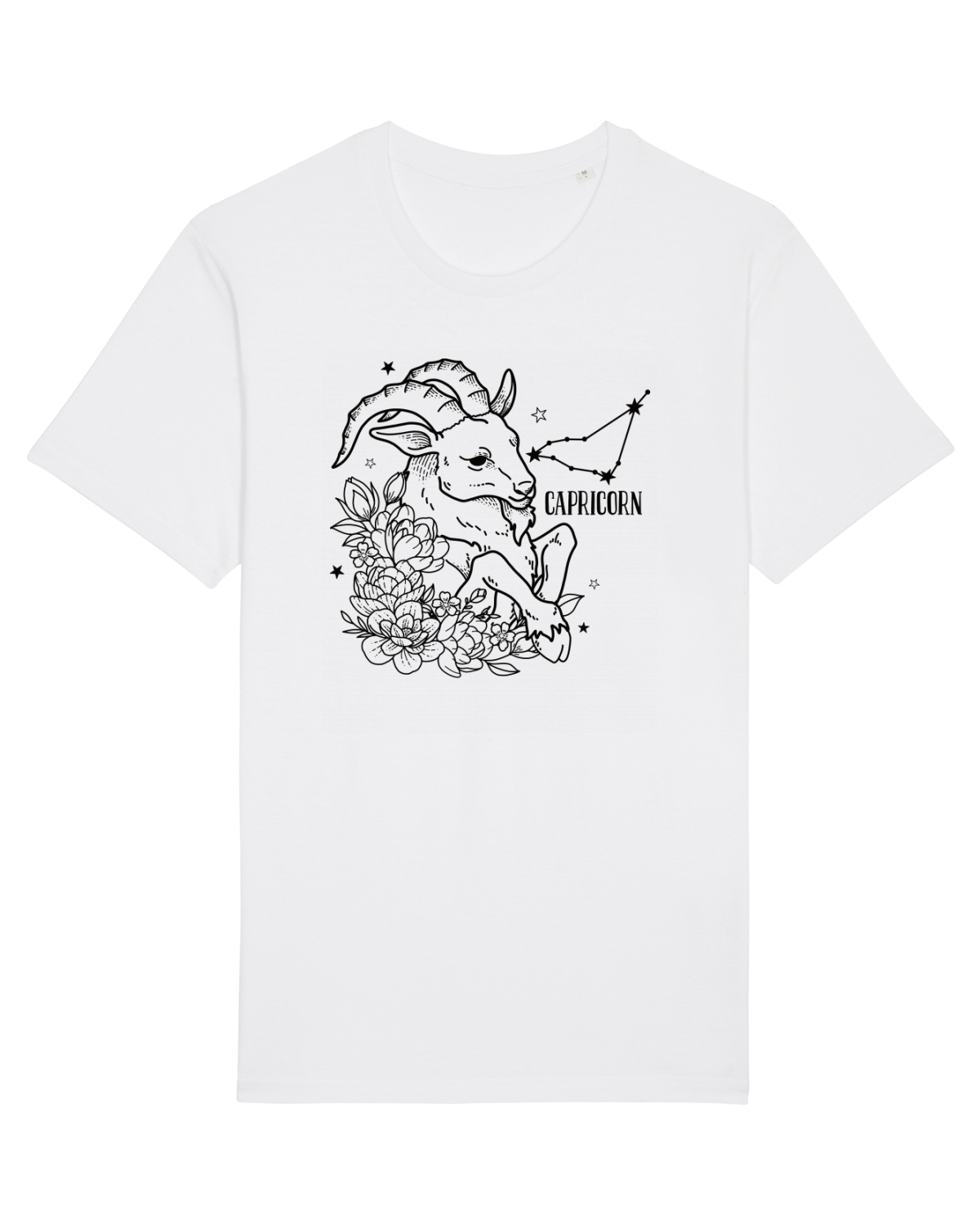 Tricou mânecă scurtă Unisex Rocker White