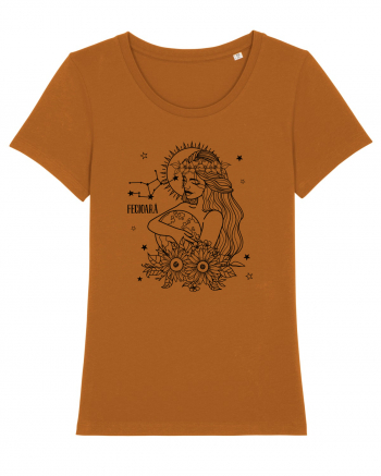 Zodiac Floral - Zodia Fecioară Roasted Orange