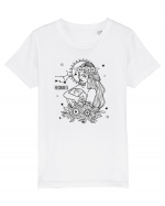 Zodiac Floral - Zodia Fecioară Tricou mânecă scurtă  Copii Mini Creator