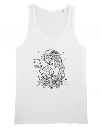 Zodiac Floral - Zodia Fecioară White