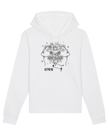 Zodiac Floral - Zodia Gemeni White